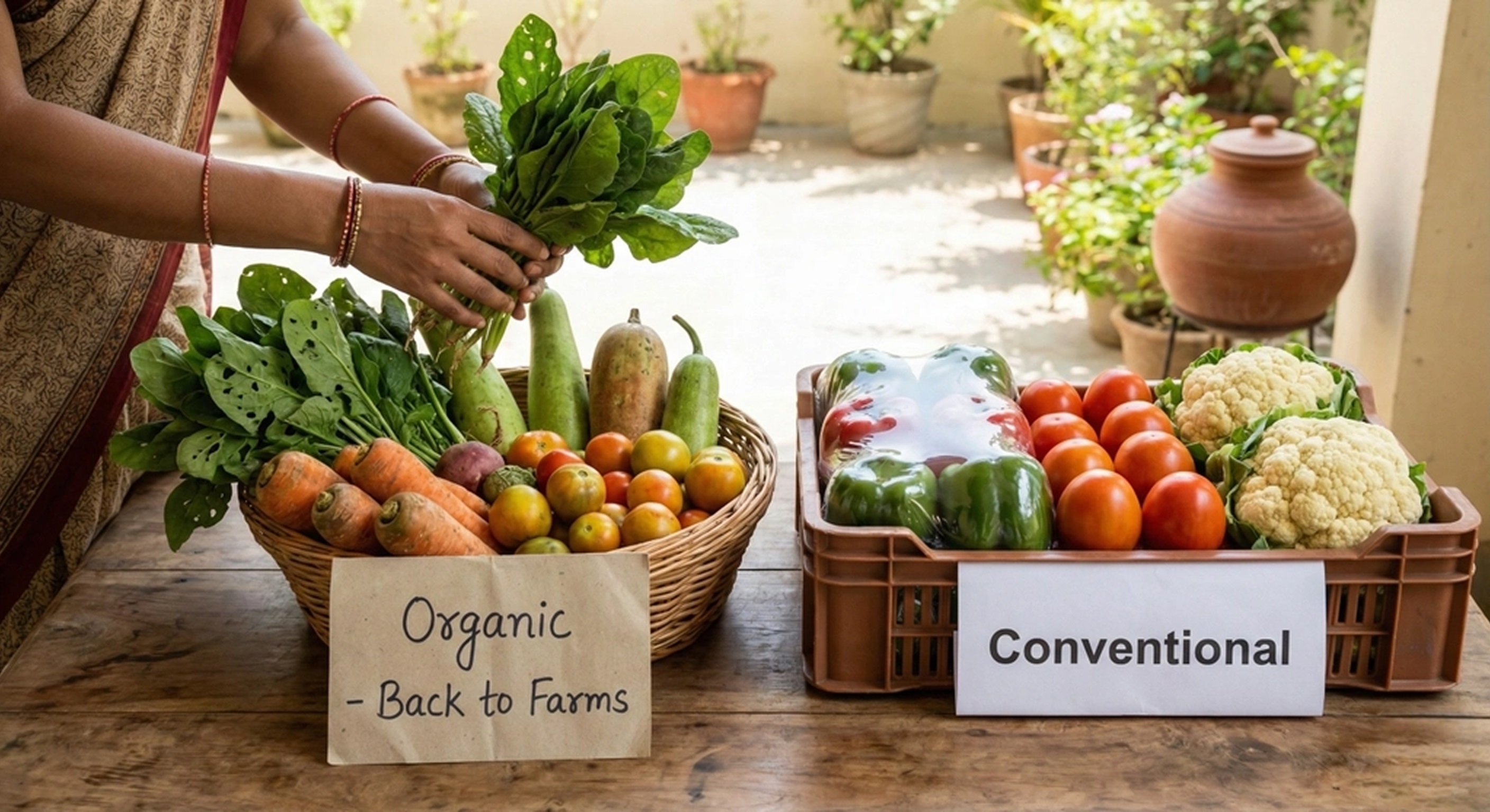 Organic vs. Conventional Produce: What’s the Difference?